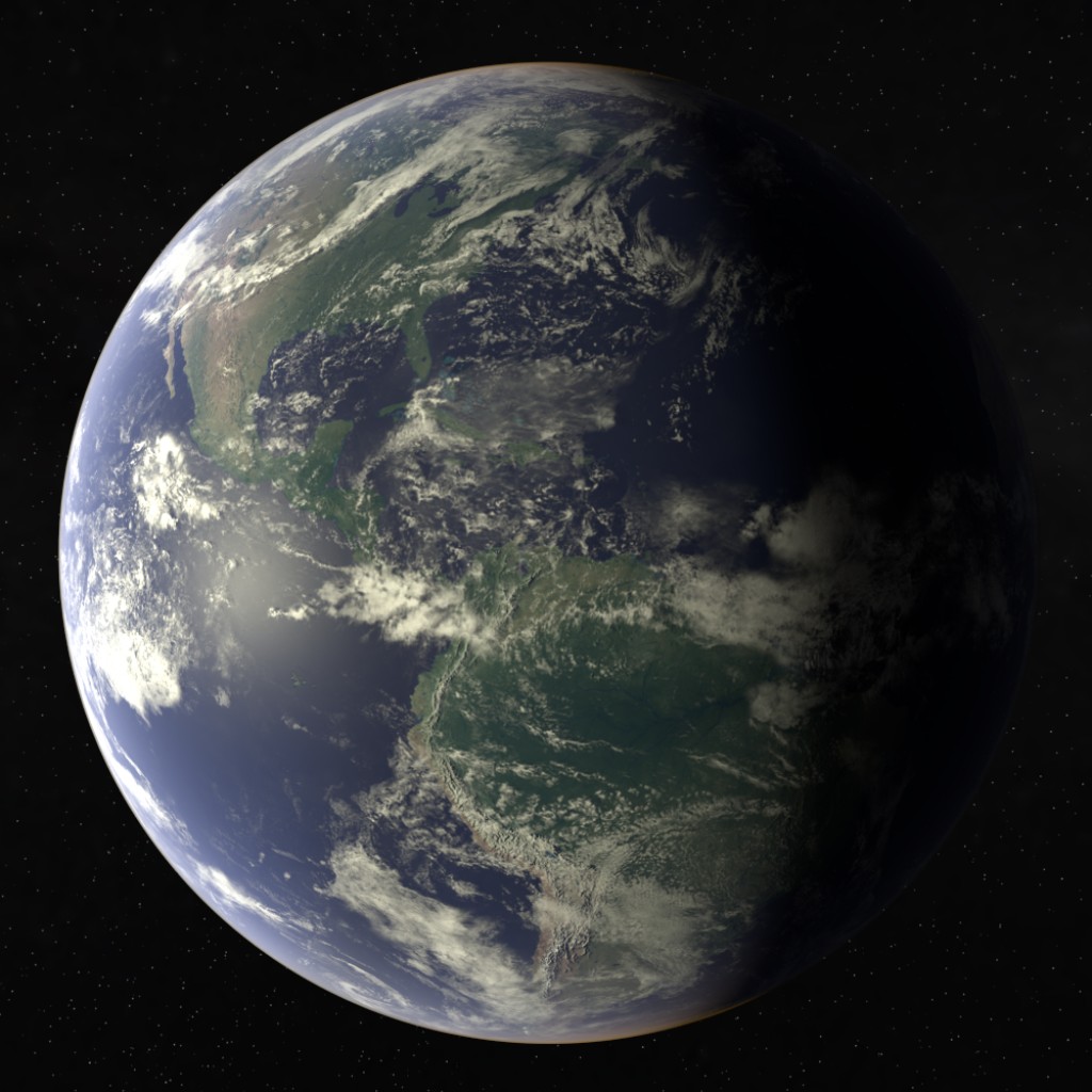 Earth for Cycles Render preview image 1